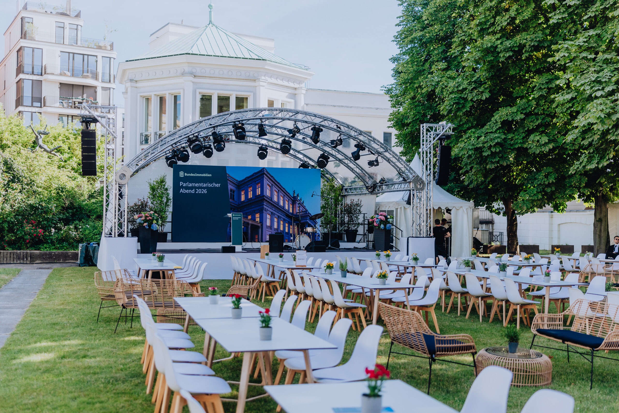 Eventfotografie bei dem Parlamentarischen Abend des BImA für artecom.